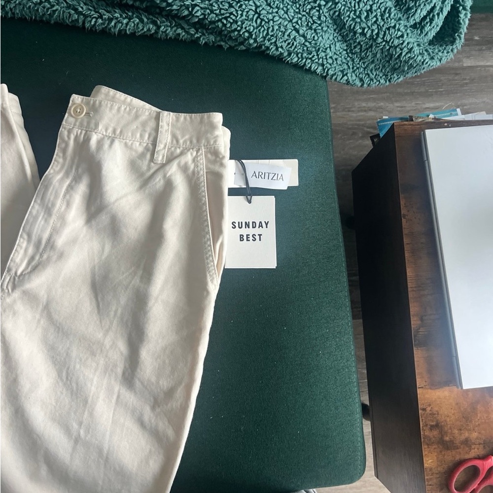 NWT Sunday best white pants